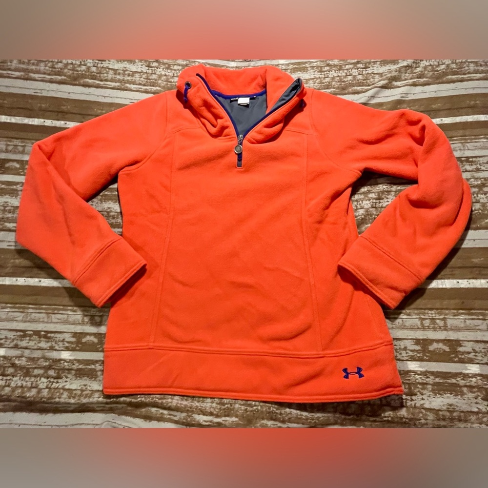 Women’s Under Armour Coral 1/4 Zip Fleece Pullover